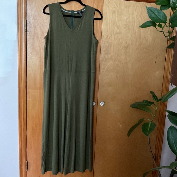 Eileen Fisher sleeveless jersey jumper size M - Picture 4 of 7